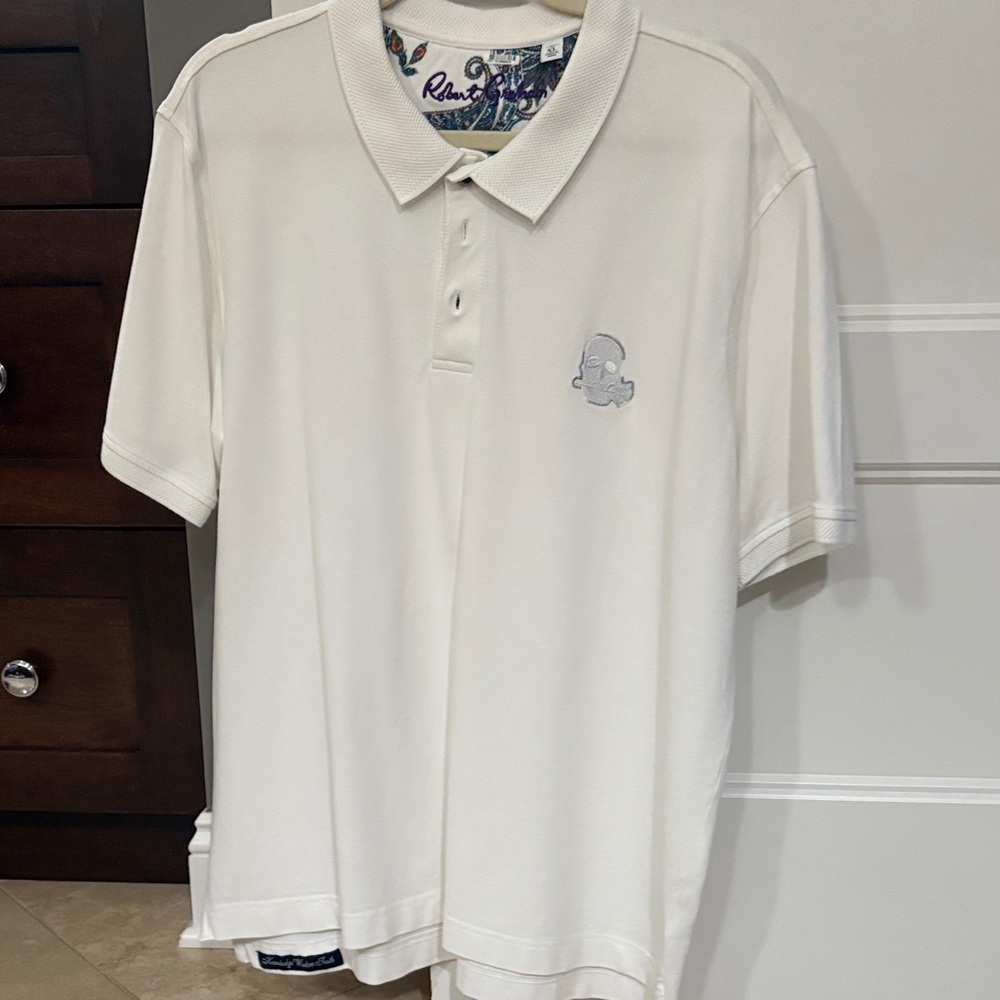 Robert Graham white Polo Shirt